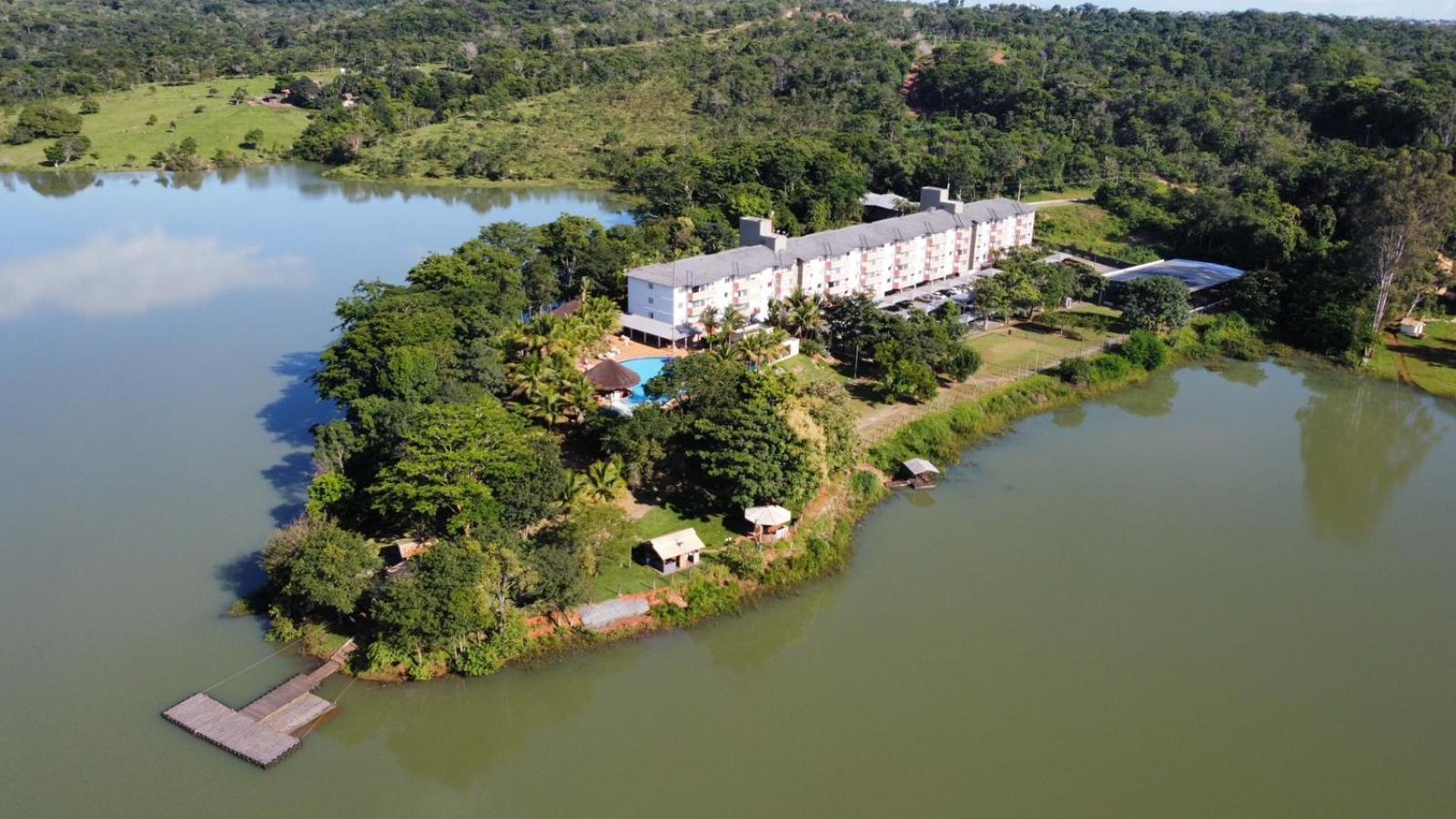 Apartamento Pontal Do Lago Caldas Novas Luaran gambar
